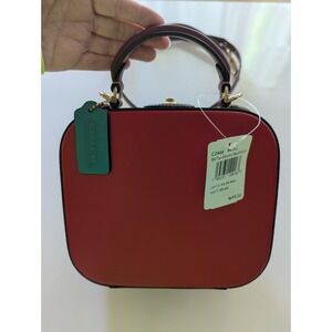 Coach Lunar New Year Square Bag Red Leather Top Handle Satchel NWT $695 SOLD OUT